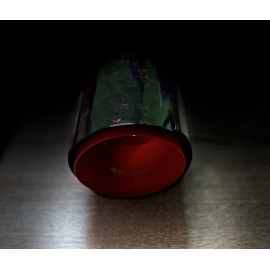 Насадка глушителя красная карбон 57-101